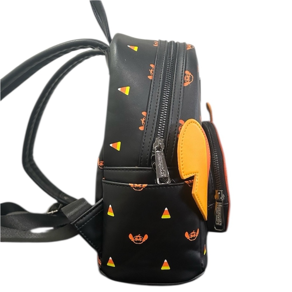 Loungefly Stitch Candy Corn Halloween Mini Backpack - Picture 6 of 8